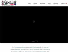 Tablet Screenshot of gemelliauto.it
